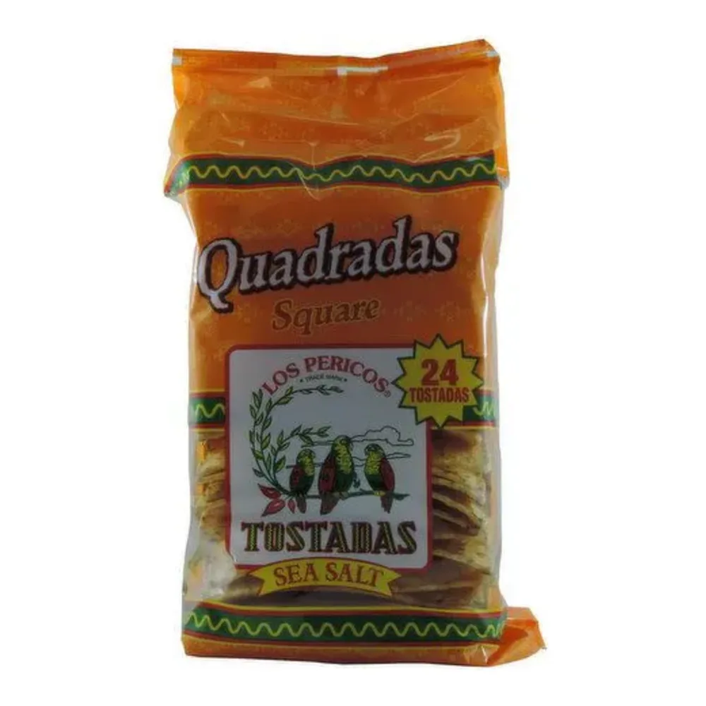 010609501174 LOS PERICOS TOSTADA CUADRADA 12Z - Image 1