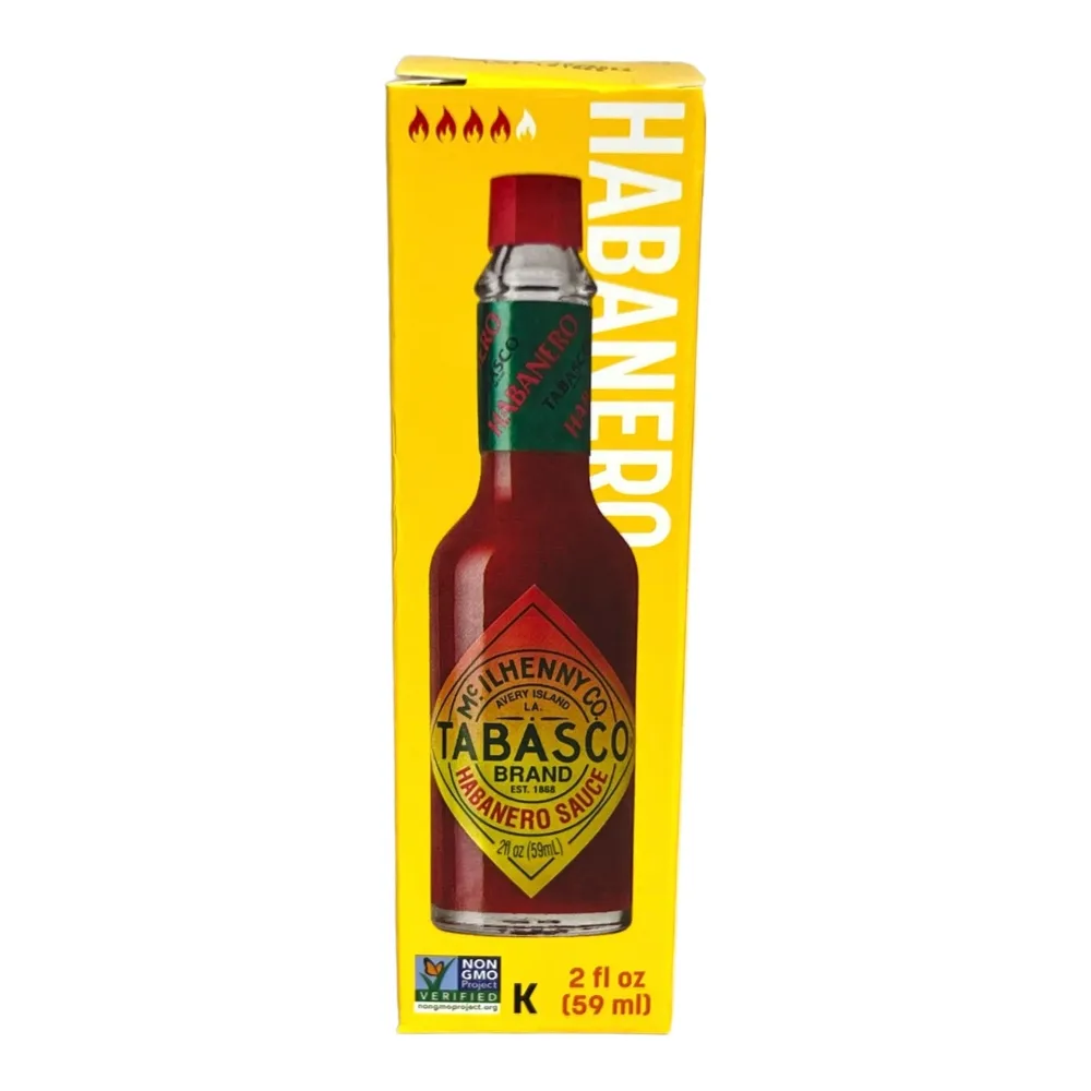 011210006096 TABASCO HABANERO SAUCE 2Z - Image 1