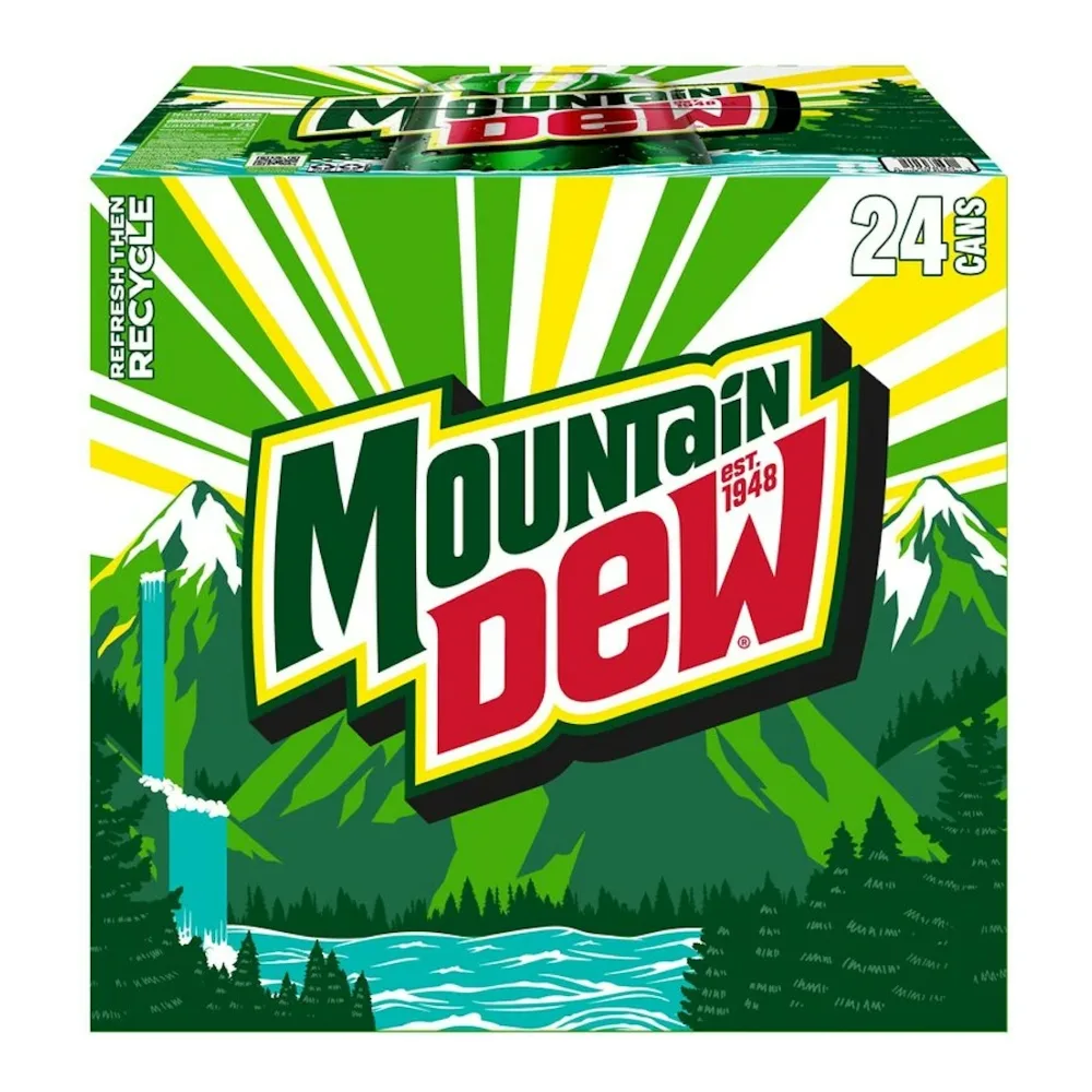 012000000881 MOUNTAIN DEW SODA 12Z/24PK ********** - Image 1