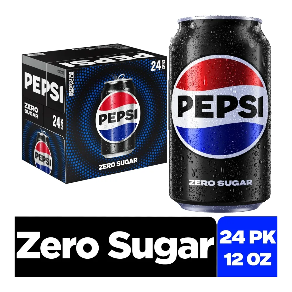 012000024498 PEPSI ZERO SUGAR SODA 12Z/24PK ********** - Image 1