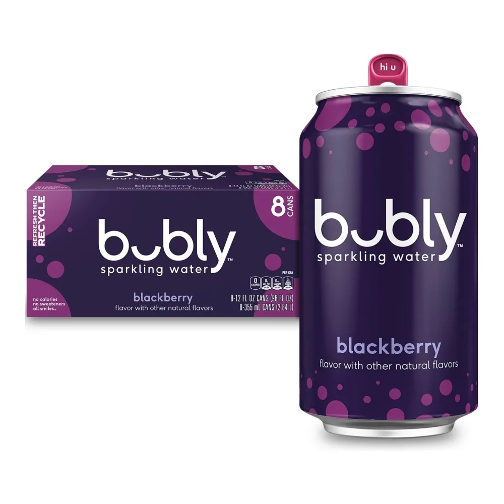 012000181191 BUBLY SPARKLING BLKBERRY 12Z/8PK - Image 1