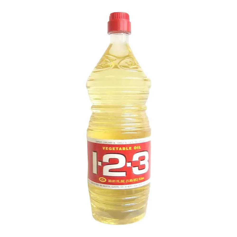 012005000077 ACEITE 1-2-3 VEGETABLE OIL 33Z - Image 1