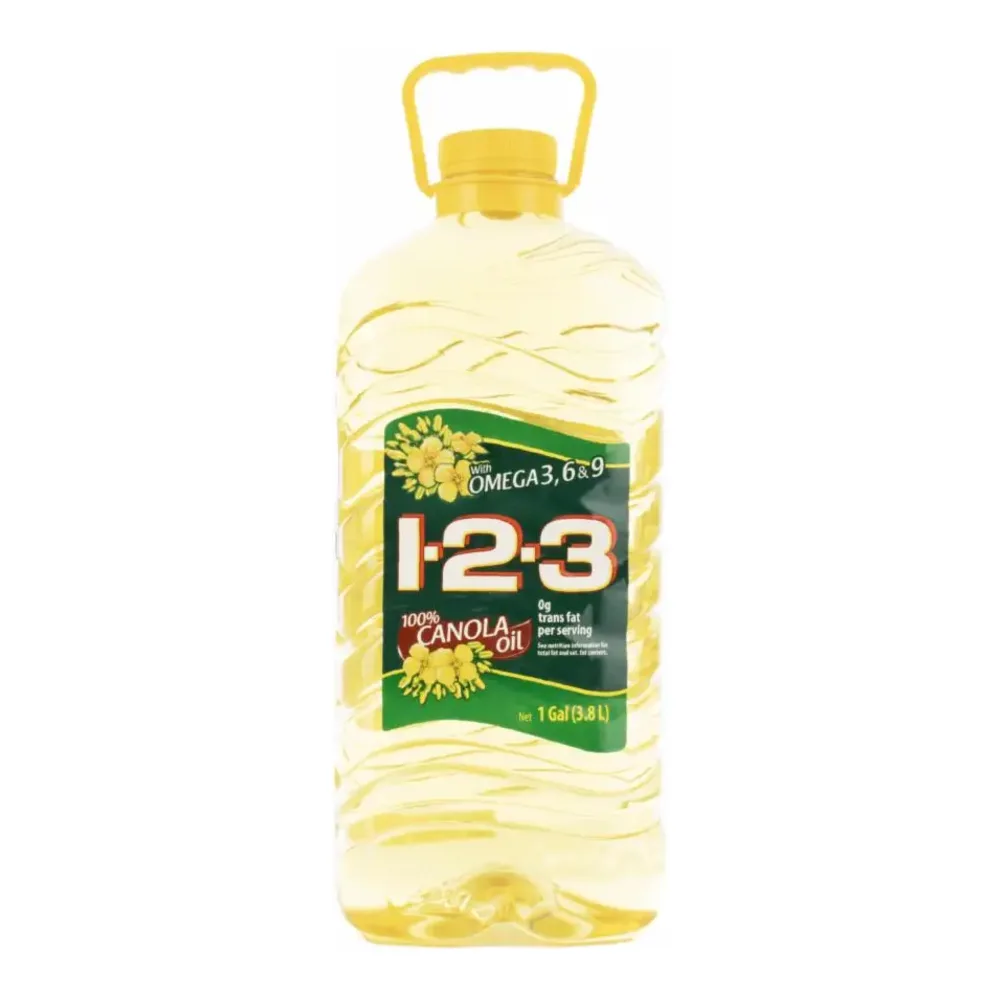 012005000527 ACEITE 1-2-3 CANOLA OIL 1GL - Image 1