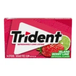 TRIDENT ISLAND BERRY LIME 14 CT