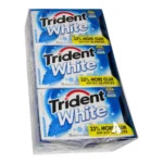 TRIDENT WHITE PEPPERMINT GUM 16CT