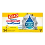 GLAD FF MX LEAK LEMON 34CT