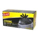 GLAD QUICK TIE LRG TRASH 30GL 21CT