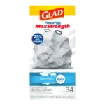GLAD FF DS FRESH CLEAN 13GL 34CT