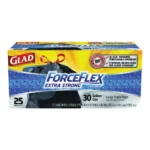 GLAD DS FFLEX TRASH 30GL 25CT