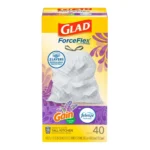 GLAD DS TALL KITCH LVNDR 13GL 40CT