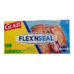 GLAD FLEX FOOD STORAGE 100CT