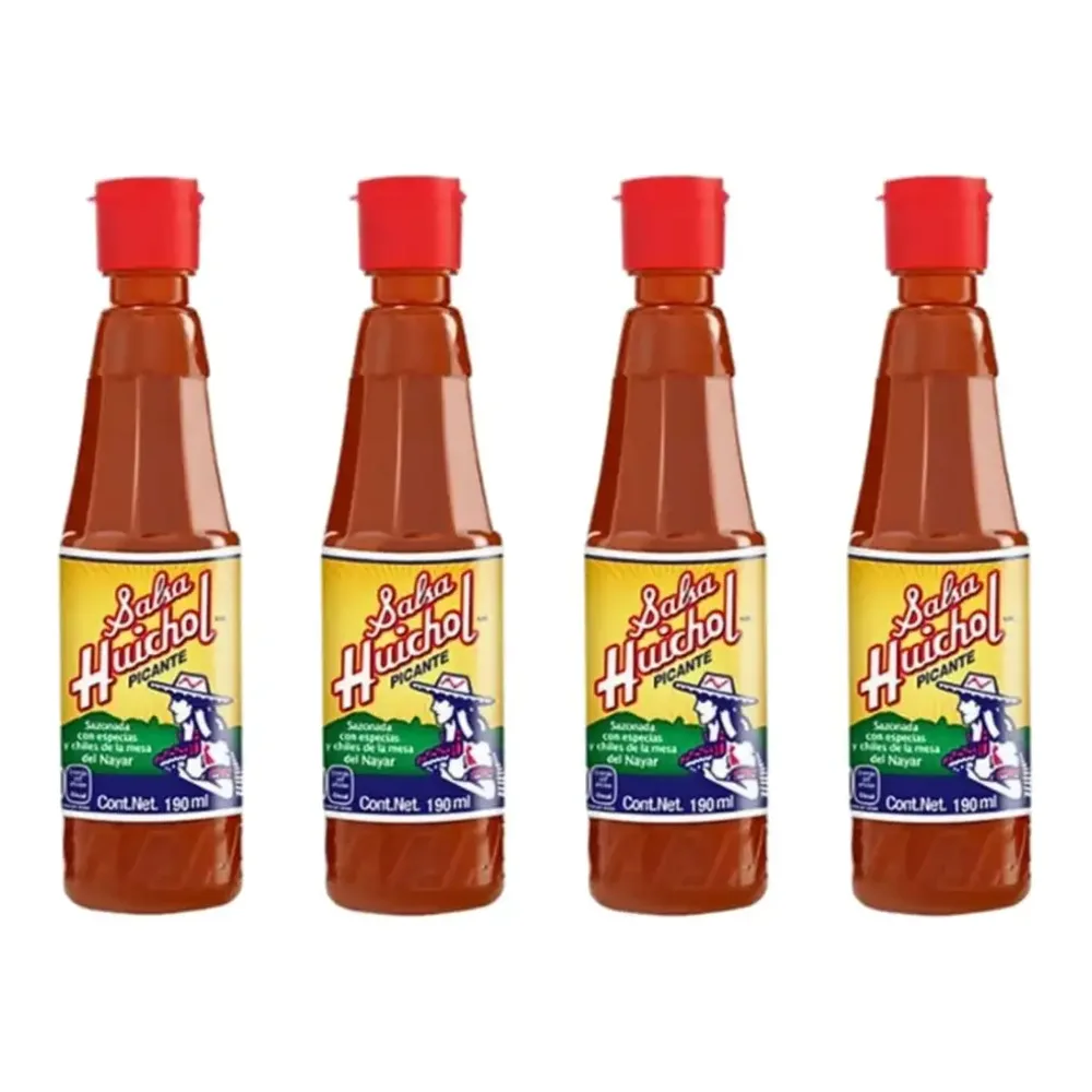 012957100016 SALSA HUICHOL HOT SAUCE 6Z - Image 1