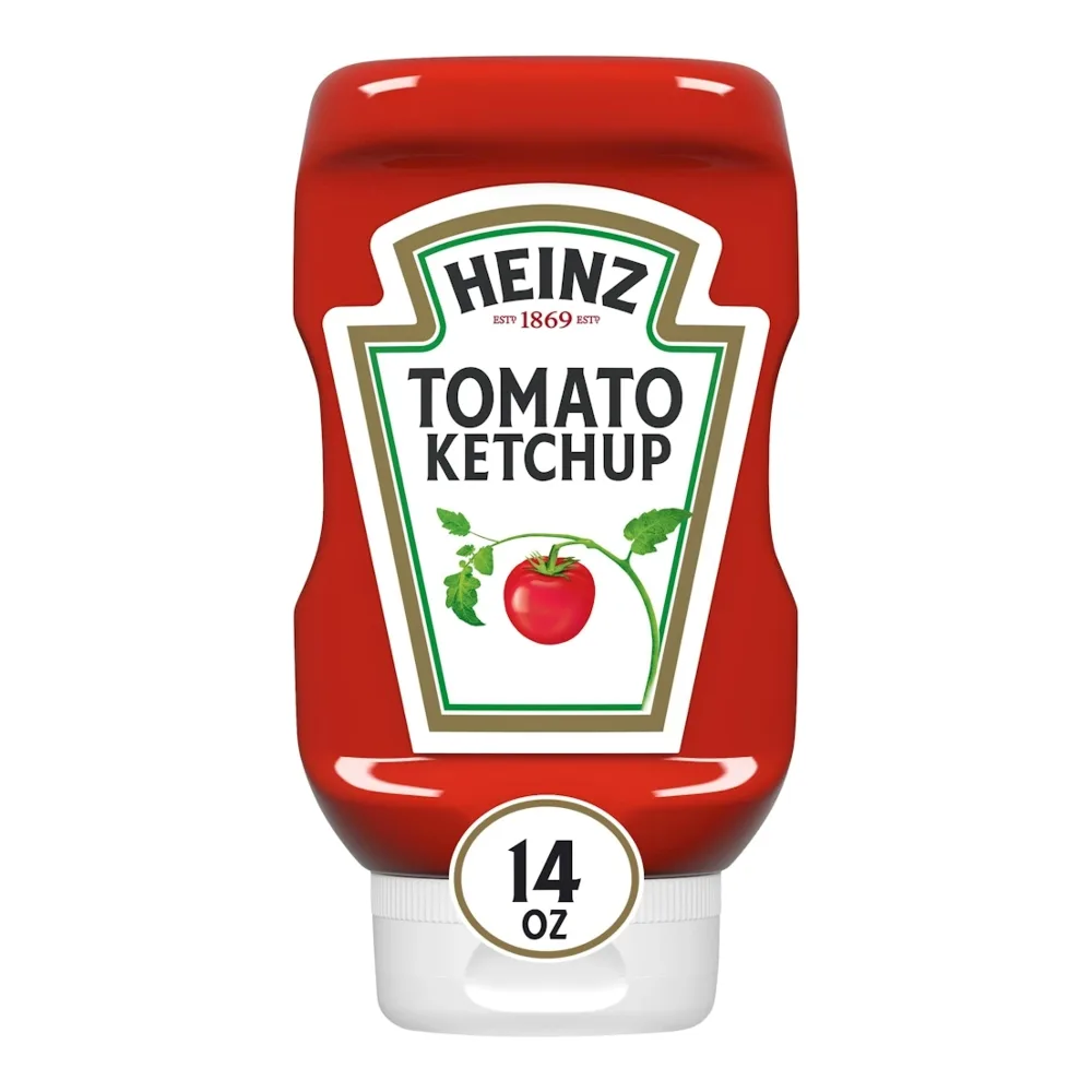 013000001243 HEINZ TOMATO KETCHUP SQZ 14Z - Image 1