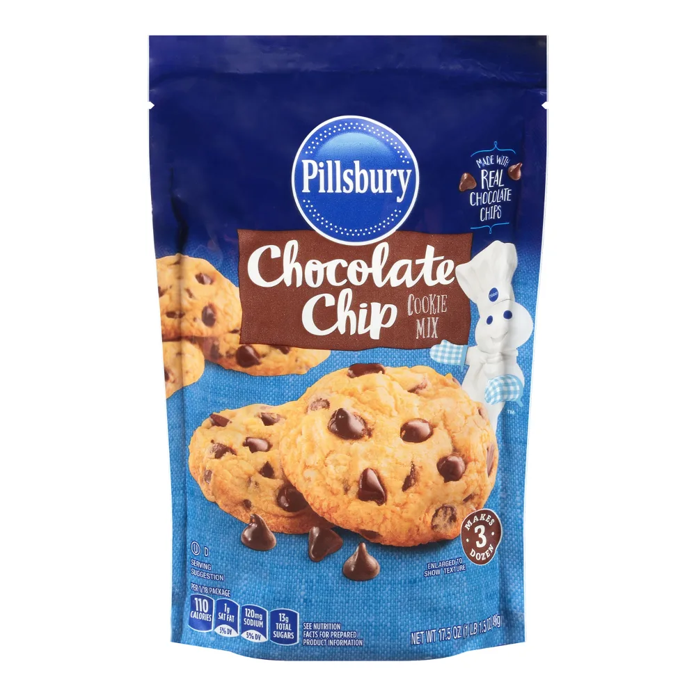 013300000014 PILLS CHOC CHIP COOKIE MIX 17.5Z - Image 1