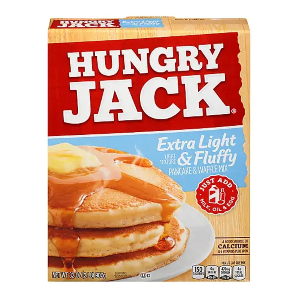 013300280652 HJ X-LT N FLUFF PANCAKE MIX 32Z - Image 1