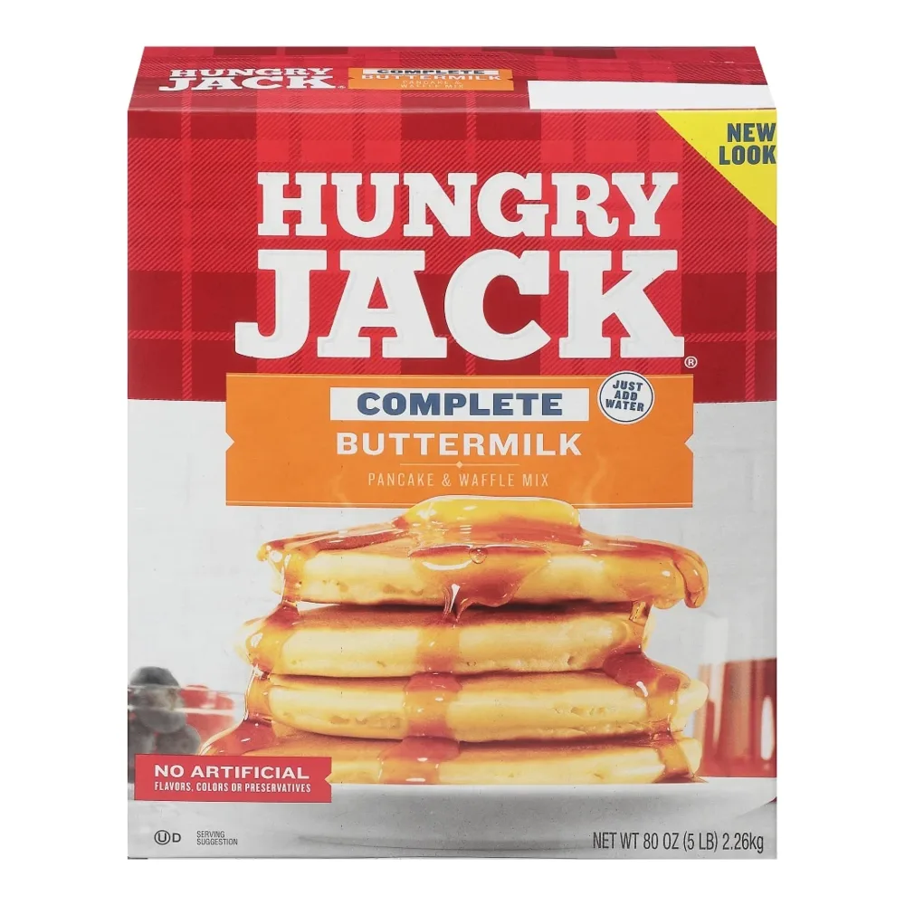 013300608203 HJ BUTTERMILK PANCAKE MIX 80Z - Image 1