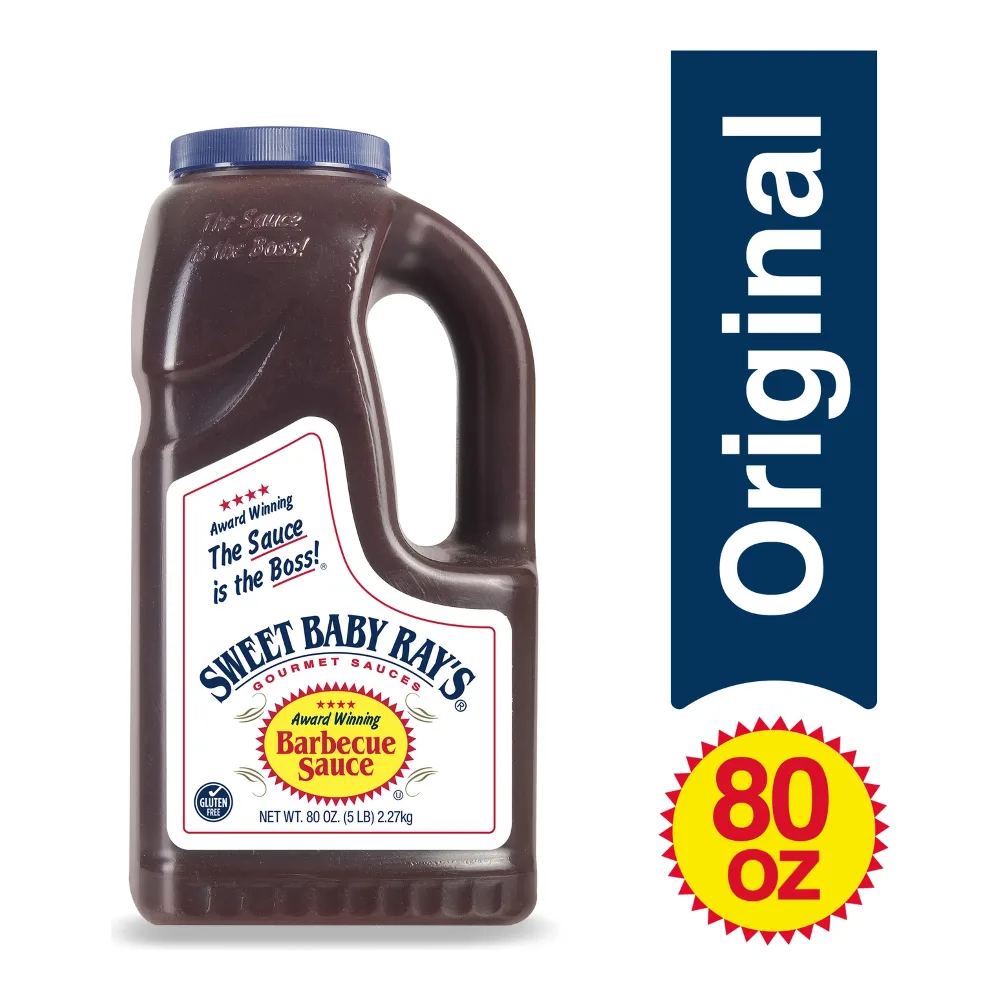 013409000045 SWEET BABY RAYS BBQ SAUCE 5LB - Image 1