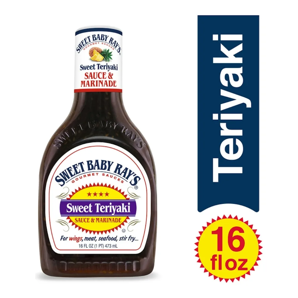 013409128411 SWEET BABY RAY TERIYAKI MARNAD 16Z - Image 1