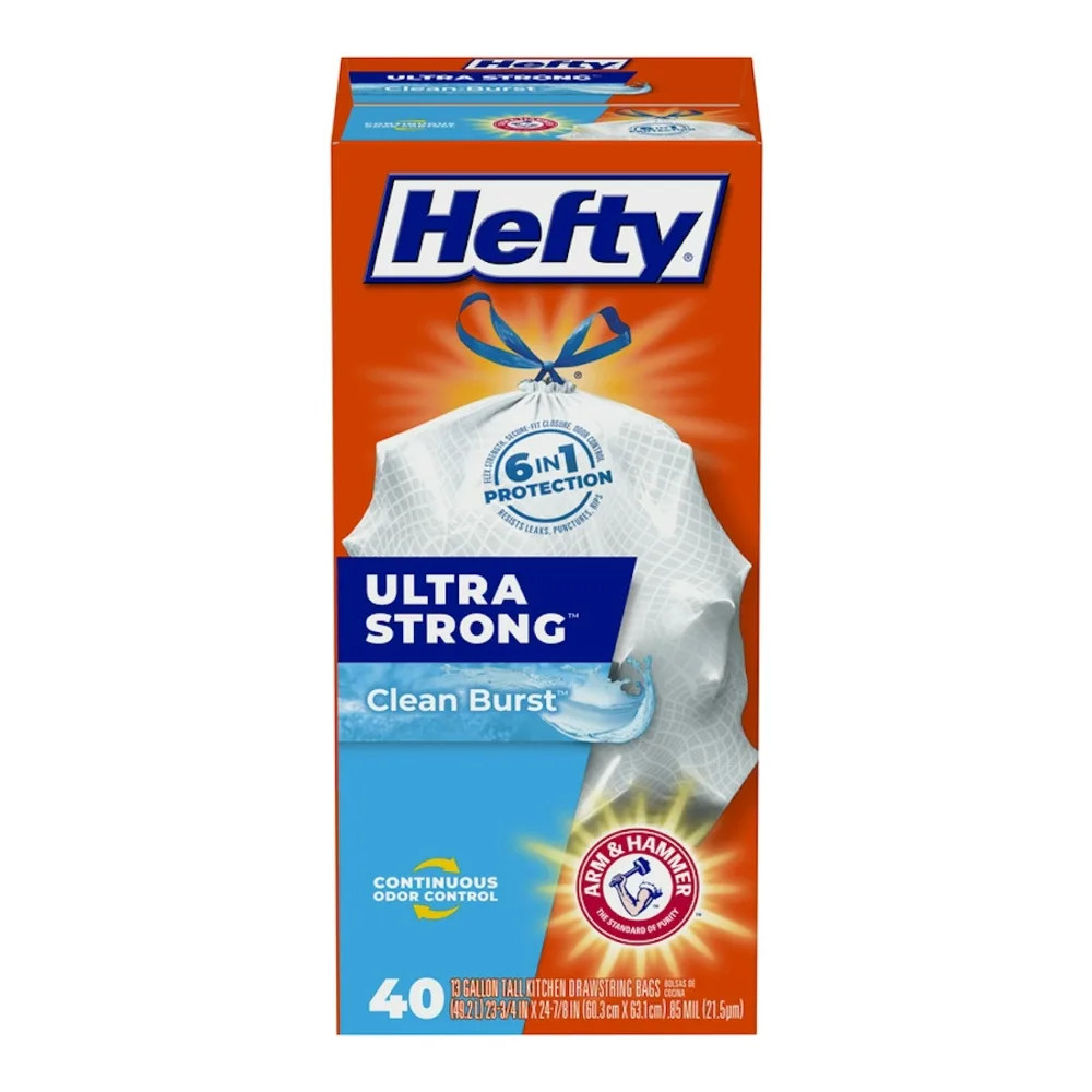 013700016578 HEFTY US CLN BRST DRSTRNG 13GL/40CT - Image 1