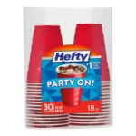 HEFTY EZ GRIP 18Z RED/BLUE CUP 30CT