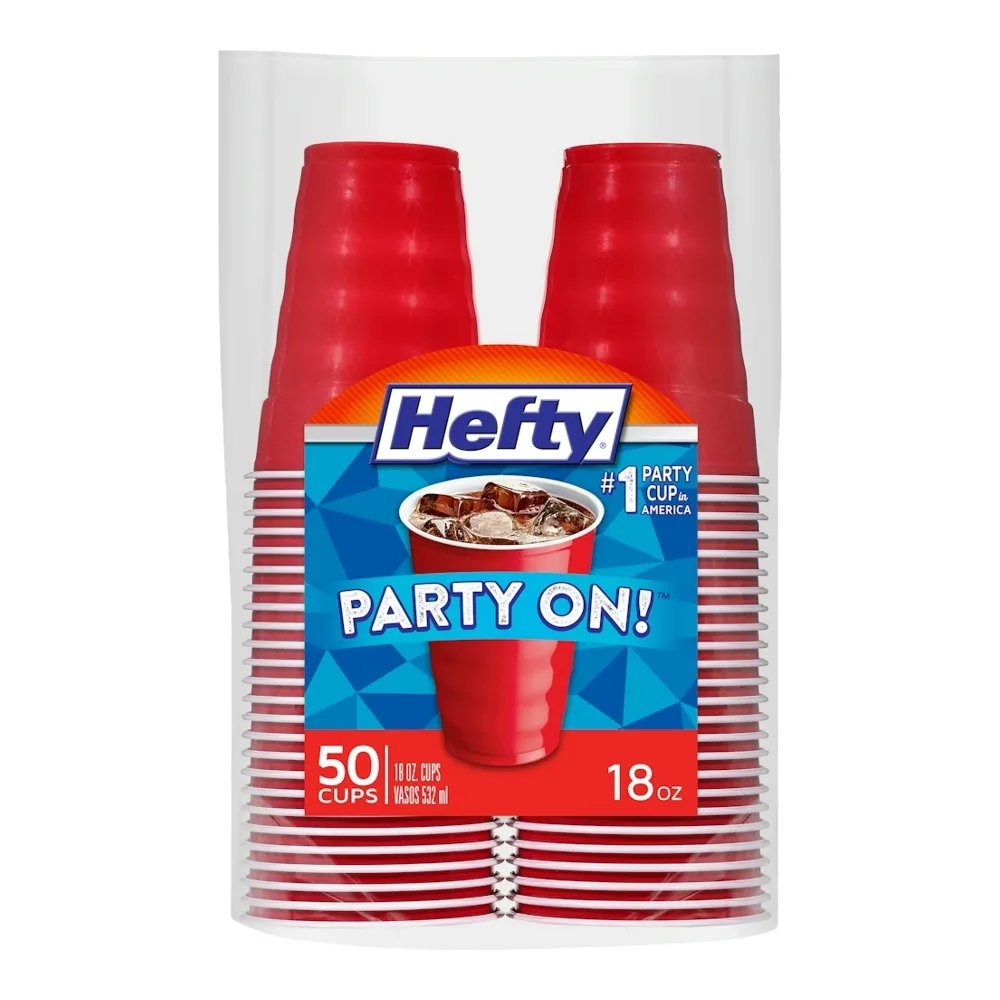 013700118500 HEFTY EZ GRIP CUPS 18Z/50CT - Image 1