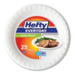 HEFTY FOAM PLATES 10-1/4" 25CT