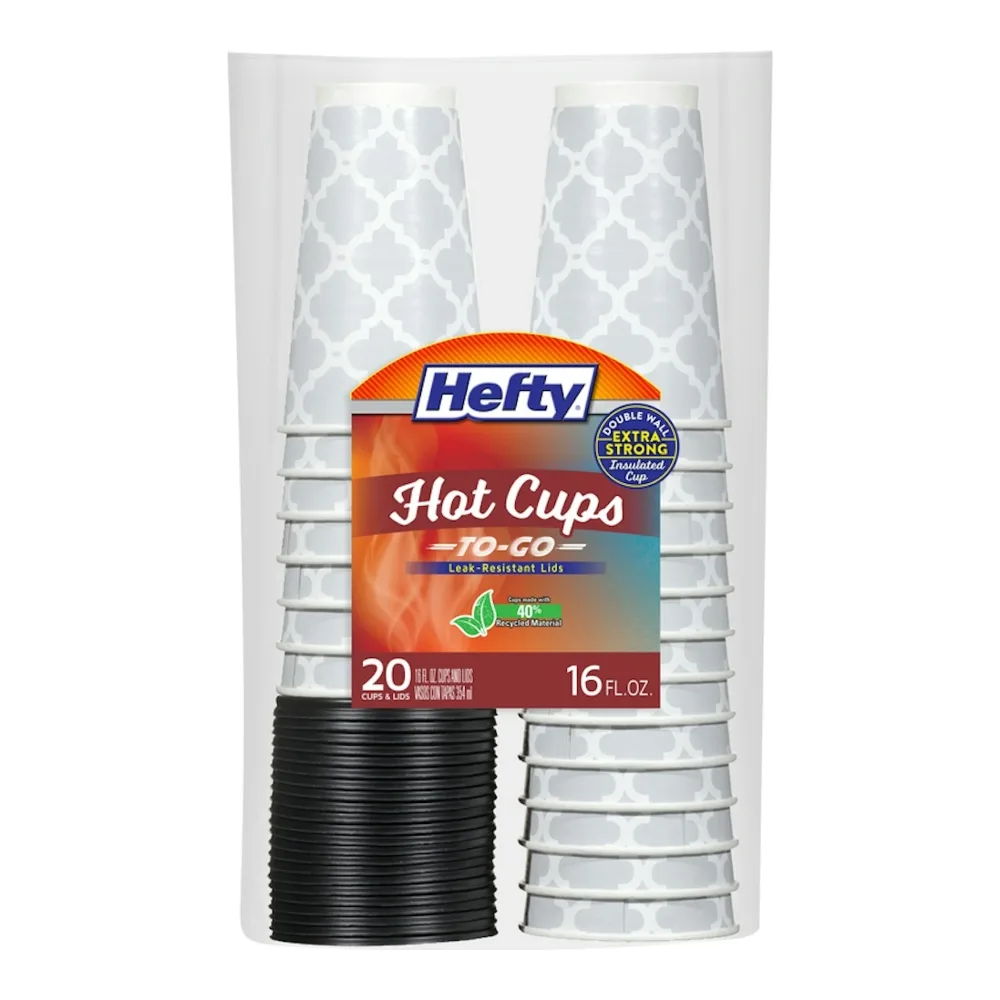 013700200168 HEFTY HOT CUPS 16Z/20CT - Image 1