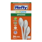 HEFTY ECO SPOONS 24CT
