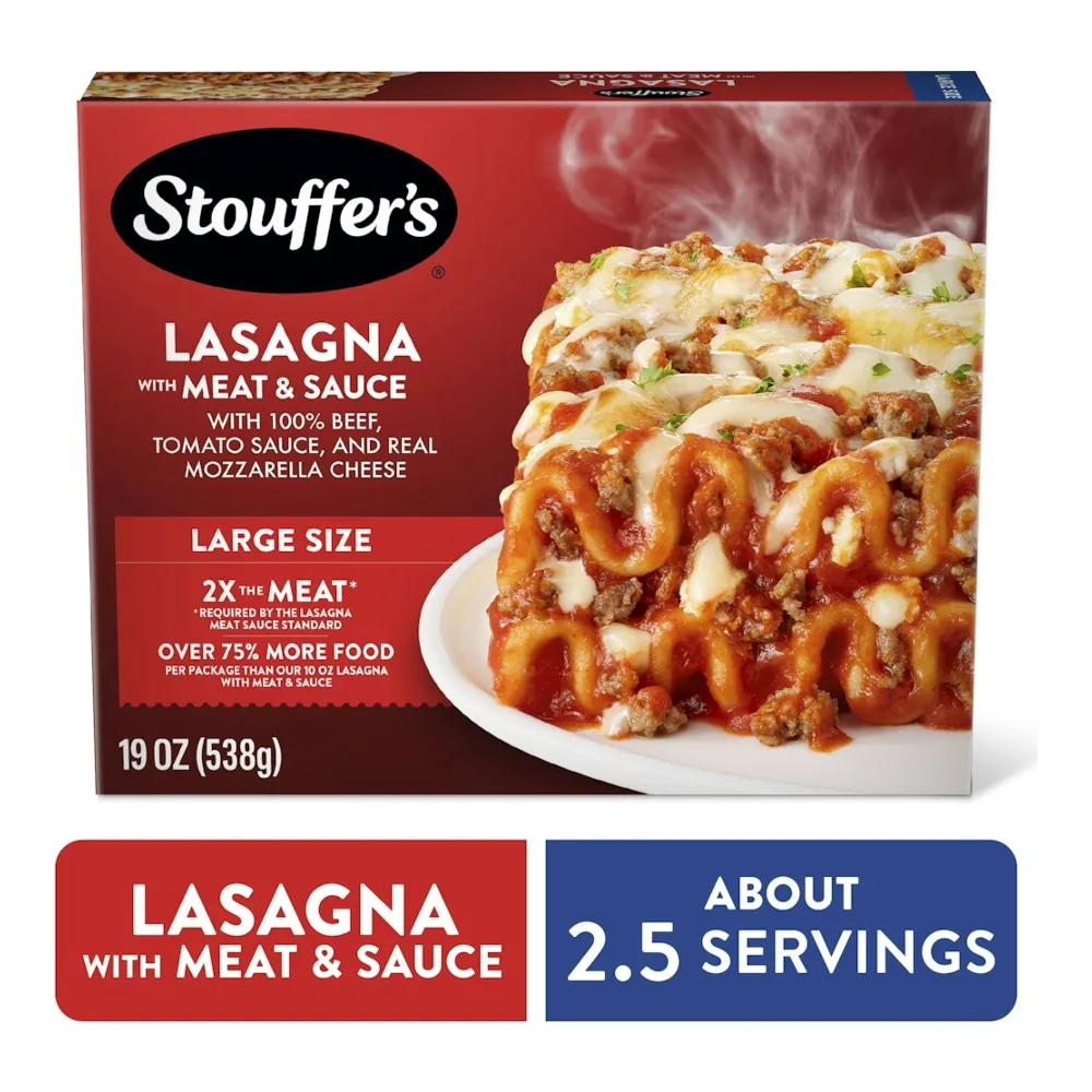 013800558121 STOUFFERS LASAGNA CASSEROLE 19Z - Image 1