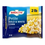 BIRDSEYE PETITE GOLD & WHITE CORN 32Z