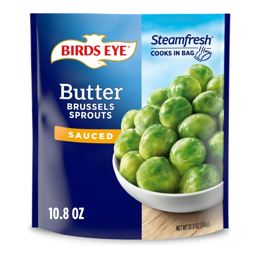014500011770 BIRDS EYE BUTTER BRUSSELS SPROUTS 10Z - Image 1