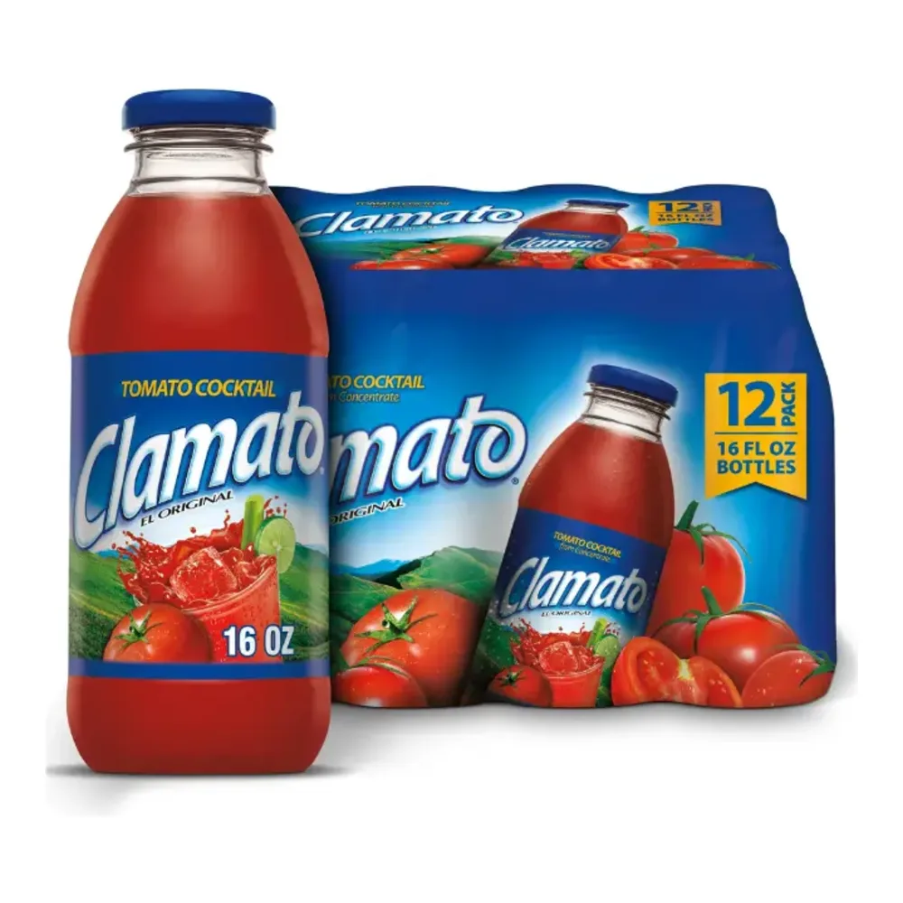 014800511758 CLAMATO JUGO DE TOMATE 16Z - Image 1