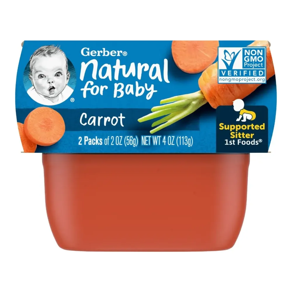 015000003005 GERBER 1ST CARROTS 2PK - Image 1