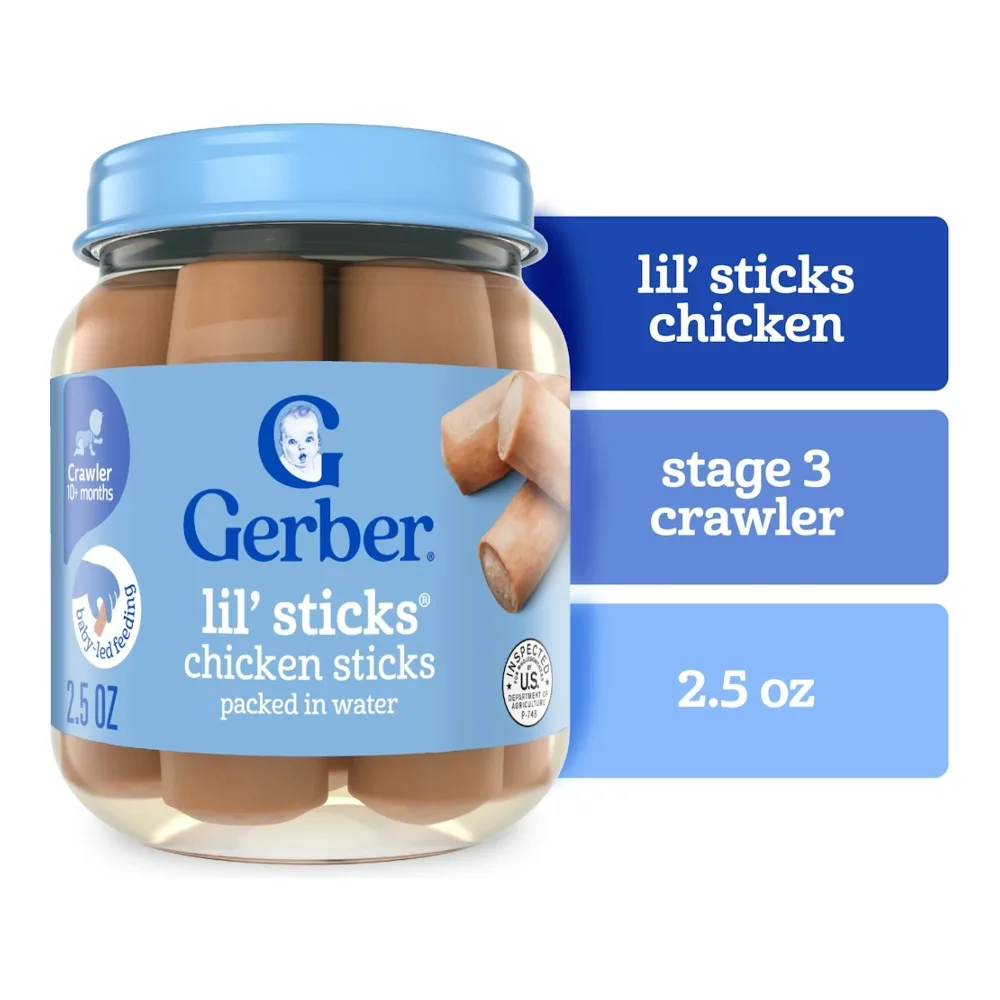 015000012328 GERBER GRAD CHICKEN STICKS 2.5Z - Image 1