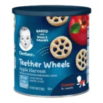 GERBER VEGGIE PUFFS/APPLE HARVEST
