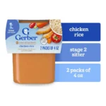 GERBER 2ND CHICKEN & RICE 2PK