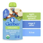GERBER 2ND ORGANIC BLUEBERRY 2PK