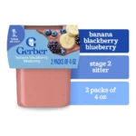 GERBER 2ND FOODS BANANA BLACKB- 2PK