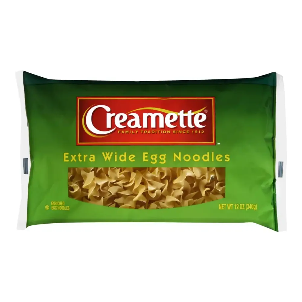 015100000294 CREAMETTE EXTRA WIDE EGG NDL 12Z - Image 1