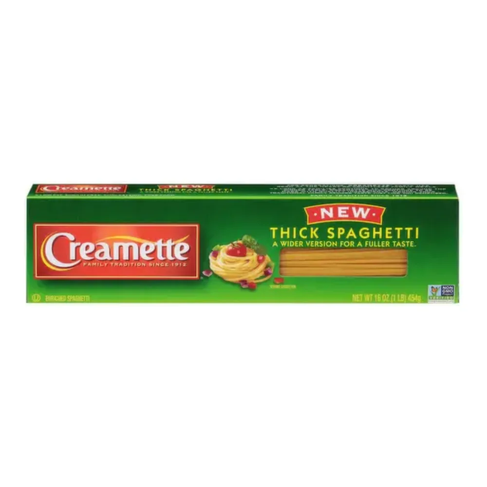 015100994319 CREAMETTE THICK SPAGHETTI 1LB - Image 1