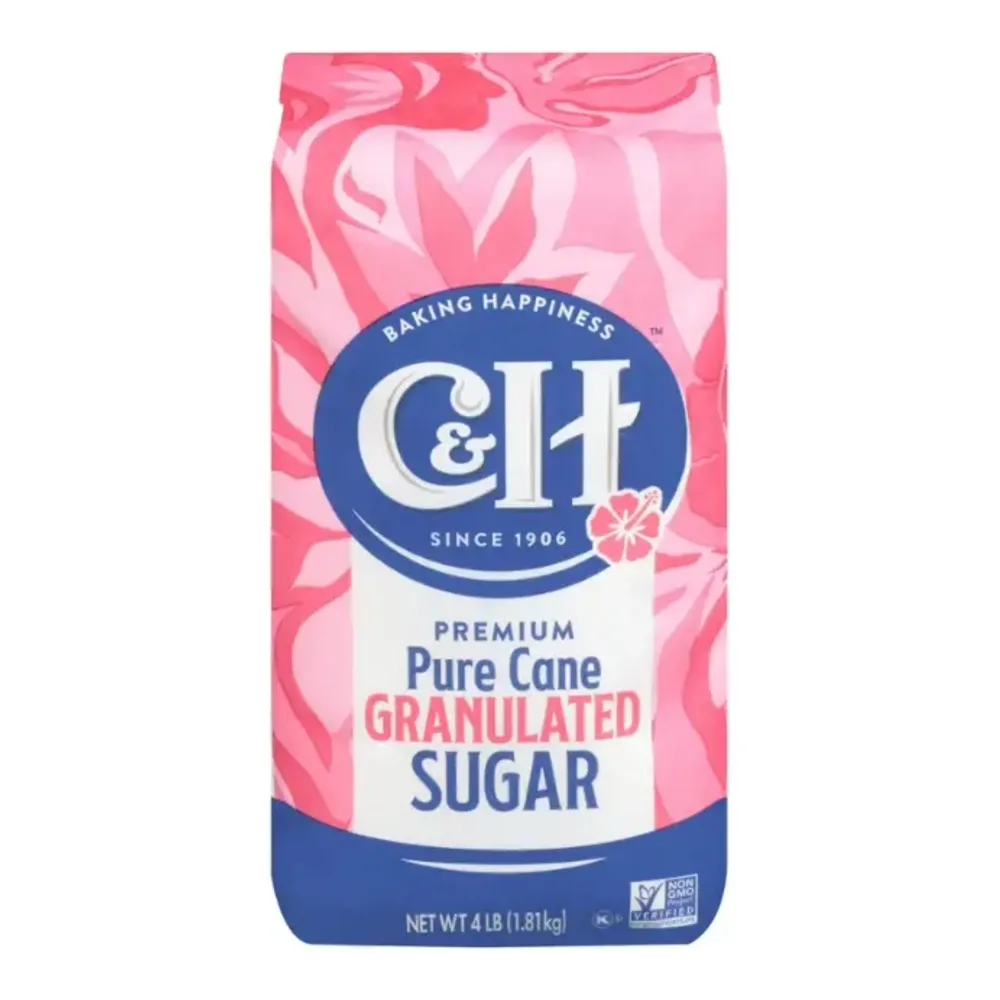 015800030621 C&H PURE CANE SUGAR 4LB - Image 1