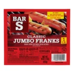 BAR-S JUMBO MEAT FRANKS 16Z