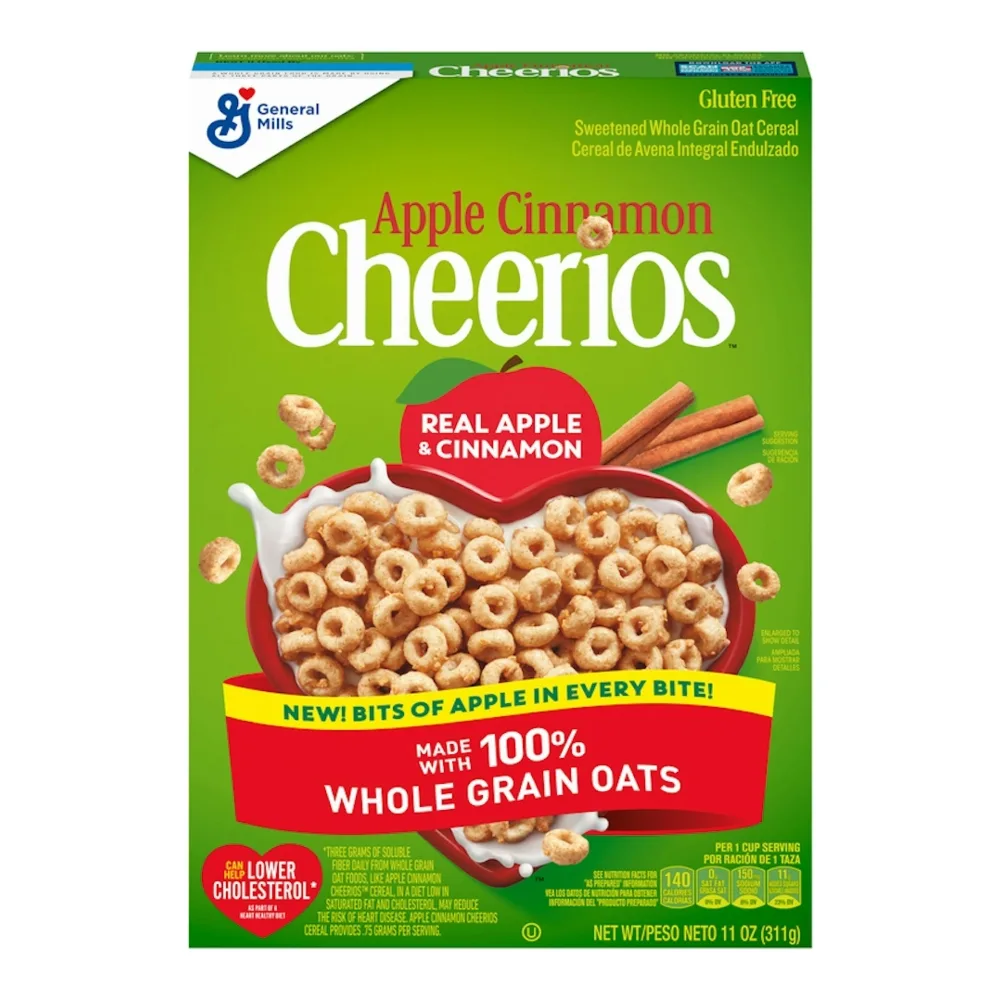 016000125421 G/M APPLE CINNAMON CHERRIOS 11Z - Image 1