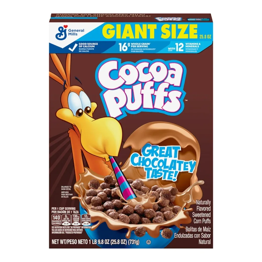 016000151543 G/M COCOA PUFFS GIANT 25.8Z - Image 1