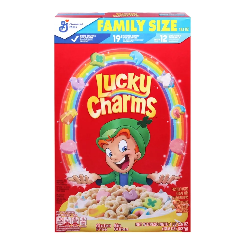 016000169678 G/M LUCKY CHARMS CEREAL 18Z - Image 1