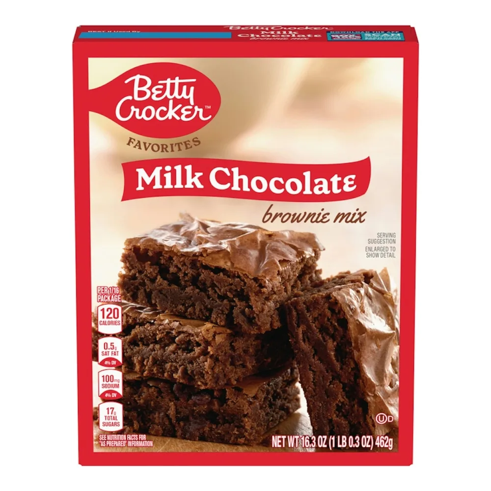 016000207622 BETTY CROCK MILK CHOC BROWNIE 16Z - Image 1