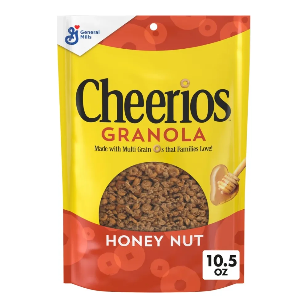 016000233935 GM CHEERIOS GRANOLA HNY NUT 10Z - Image 1