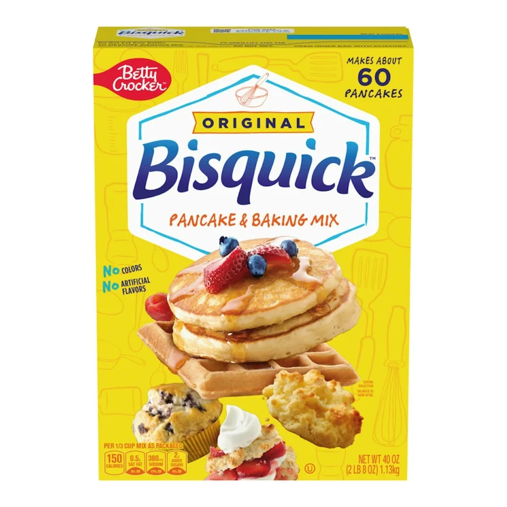 016000420403 BISQUICK PANCAKE BAKING MIX 40Z - Image 1