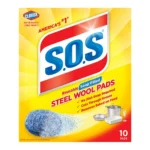 SOS STEEL SOAP PADS 10CT