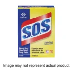 SOS STEEL SOAP PADS 4PK